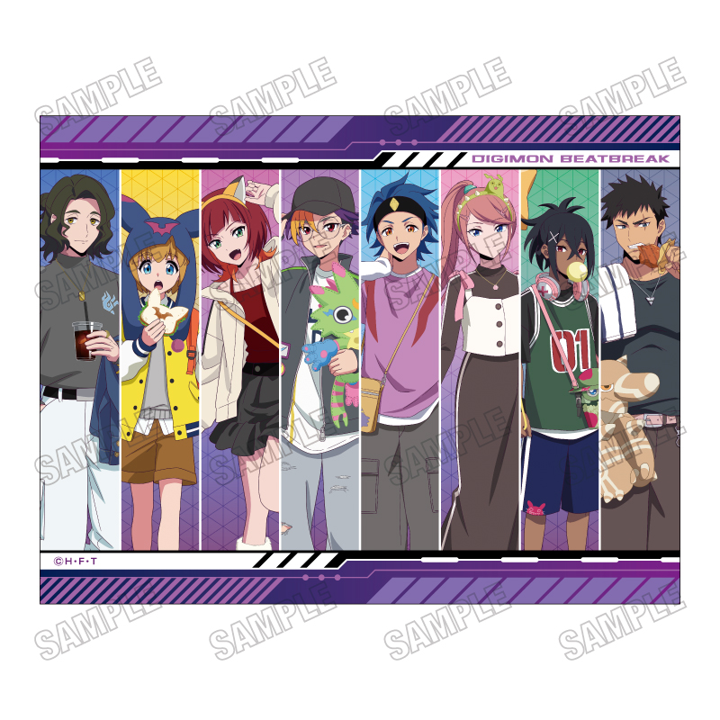 TVアニメ「DIGIMON BEATBREAK」 描き下ろしB2タペストリー - 公式商品画像 | AniSmile