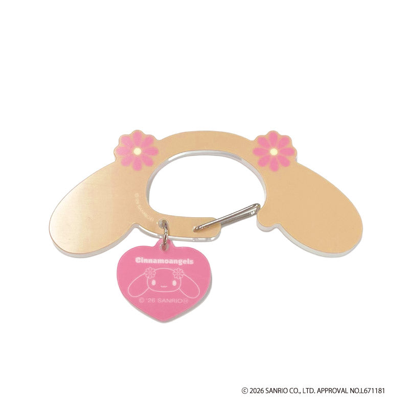シナモエンジェルス アクリルカラビナ (モカ) - 公式商品画像 | AniSmile