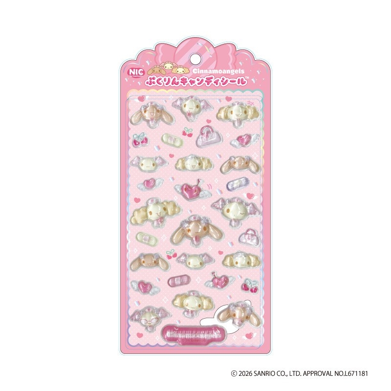 シナモエンジェルス ぷくりんキャンディシール (ナース) - 公式商品画像 | AniSmile