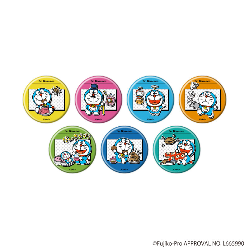 缶バッジ「I’m Doraemon」01/vol.01ブラインド(全7種) - 公式商品画像 | AniSmile