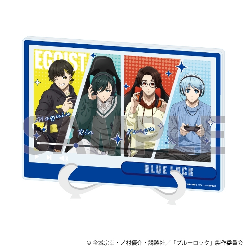 アクリルアートボード(A5サイズ)「TVアニメ『ブルーロック』」04/コマ割りデザインB ゲーム実況ver.(描き下ろしイラスト) - 公式商品画像 | AniSmile