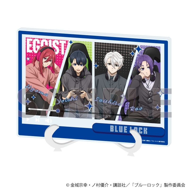 アクリルアートボード(A5サイズ)「TVアニメ『ブルーロック』」03/コマ割りデザインA ゲーム実況ver.(描き下ろしイラスト) - 公式商品画像 | AniSmile