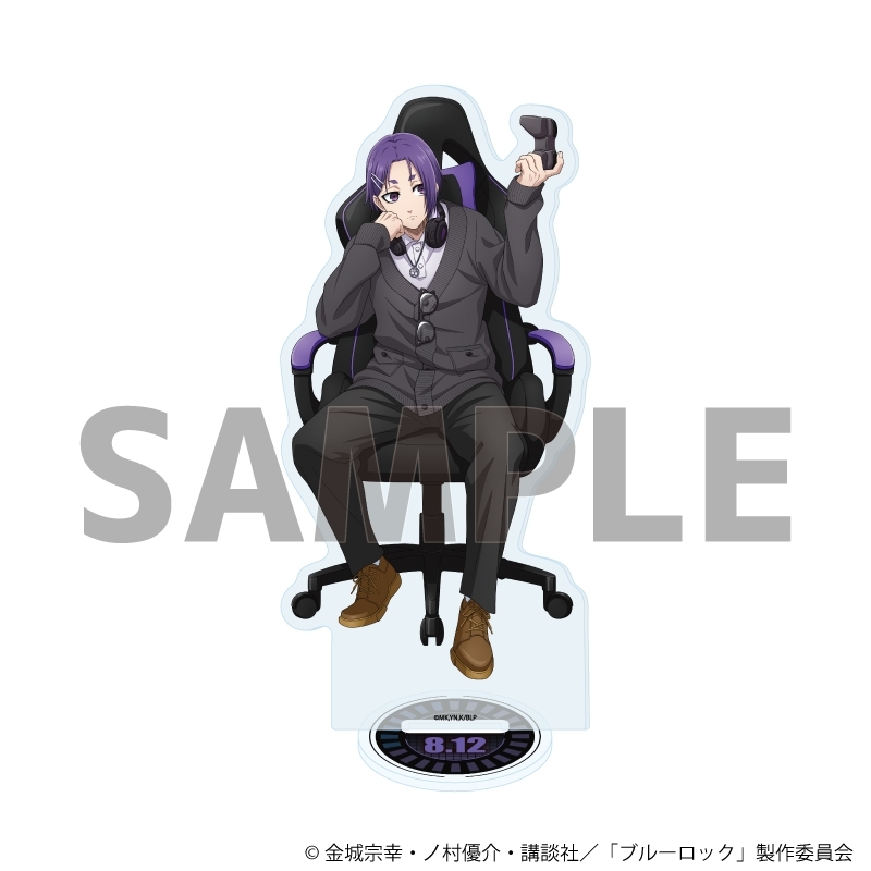 アクリルスタンド「TVアニメ『ブルーロック』」50/御影 玲王 ゲーム実況ver.(描き下ろしイラスト) - 公式商品画像 | AniSmile
