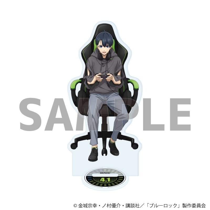 アクリルスタンド「TVアニメ『ブルーロック』」44/潔 世一 ゲーム実況ver.(描き下ろしイラスト) - 公式商品画像 | AniSmile