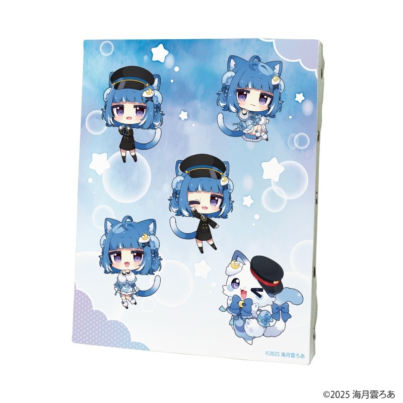 キャンバスボード「海月雲ろあ」02/集合デザイン(描き下ろしイラスト) - 公式商品画像 | AniSmile
