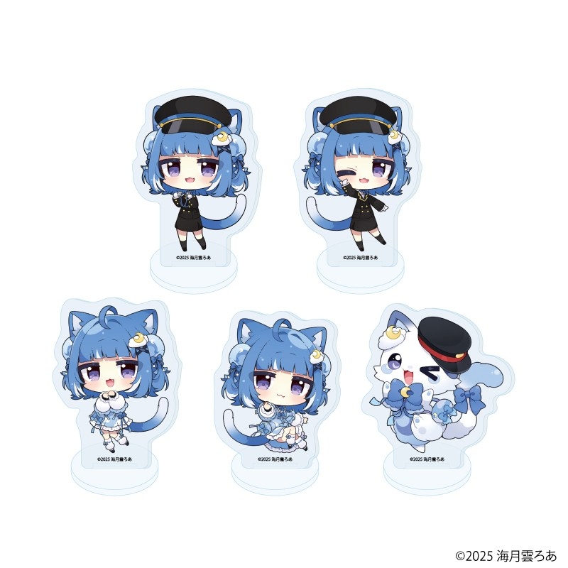 アクリルぷちスタンド「海月雲ろあ」01/ブラインド(全5種)(描き下ろしイラスト) - 公式商品画像 | AniSmile