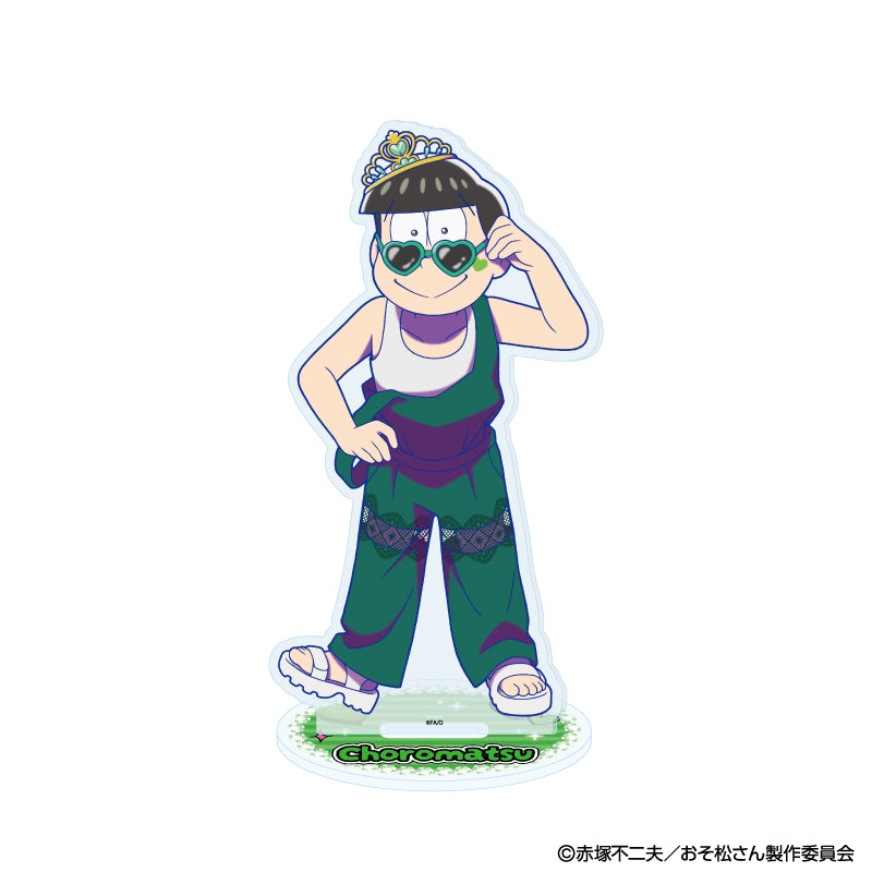 アクリルスタンド「おそ松さん」09/チョロ松 ギャル男ver.(描き下ろしイラスト) - 公式商品画像 | AniSmile