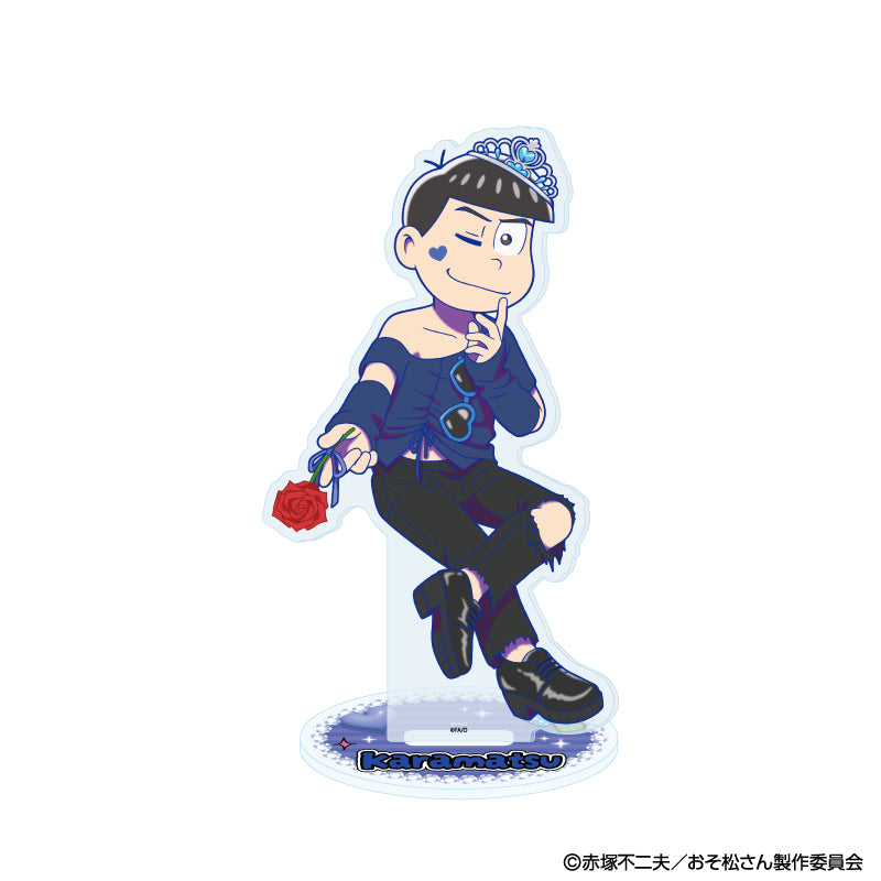アクリルスタンド「おそ松さん」08/カラ松 ギャル男ver.(描き下ろしイラスト) - 公式商品画像 | AniSmile