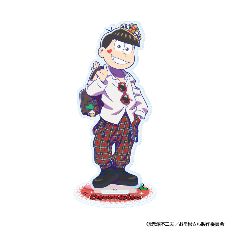 アクリルスタンド「おそ松さん」07/おそ松 ギャル男ver.(描き下ろしイラスト) - 公式商品画像 | AniSmile