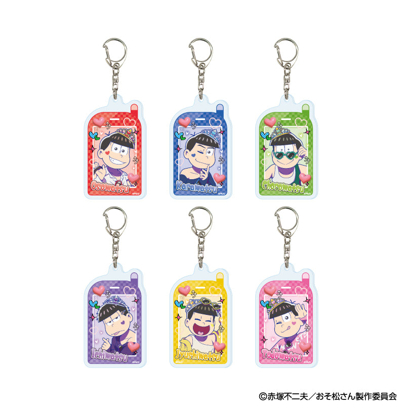 アクリルキーホルダー「おそ松さん」02/ギャル男ver. ブラインド(全6種)(描き下ろしイラスト) - 公式商品画像 | AniSmile