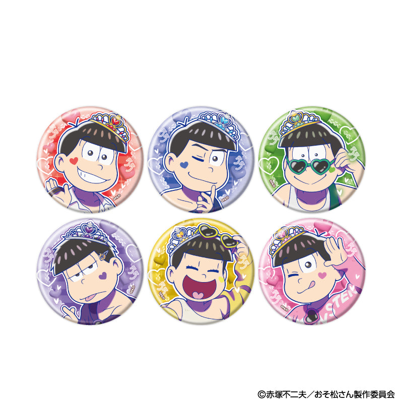 缶バッジ「おそ松さん」02/ギャル男ver. ブラインド(全6種)(描き下ろしイラスト) - 公式商品画像 | AniSmile