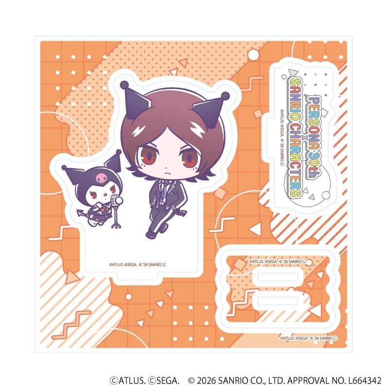 アクリルスタンドプレート「P30th×サンリオキャラクターズ」02/P2罪主人公・クロミ(コラボイラスト) - 公式商品画像 | AniSmile