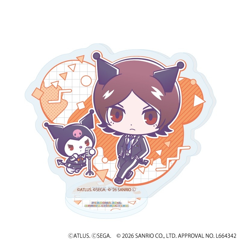 アクリルぷちスタンド「P30th×サンリオキャラクターズ」01/ブラインド(全7種)(コラボイラスト) 画像 3 | AniSmile