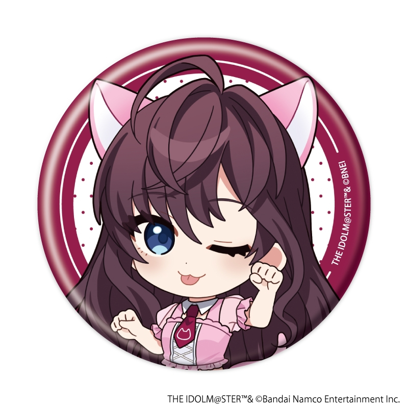 缶バッジ「アイドルマスター シンデレラガールズ」18/猫ver. トレーディング(全9種)(ミニキャライラスト) 画像 2 | AniSmile