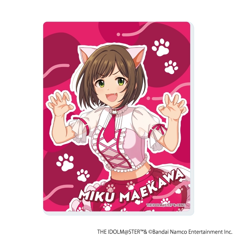 アクリルカード「アイドルマスター シンデレラガールズ」07/猫ver. トレーディング(全6種)(描き下ろしイラスト) 画像 4 | AniSmile