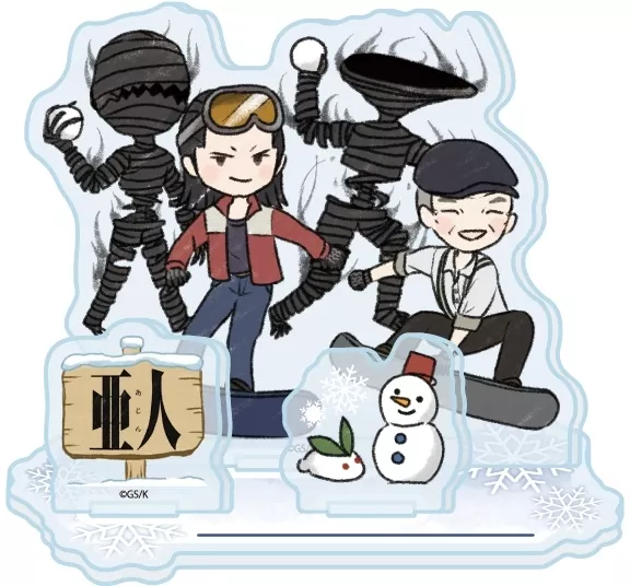 アクリルスタンドプレート「亜人」04/佐藤&田中功次&佐藤IBM&田中功次IBM(グラフアートイラスト) 画像 2 | AniSmile