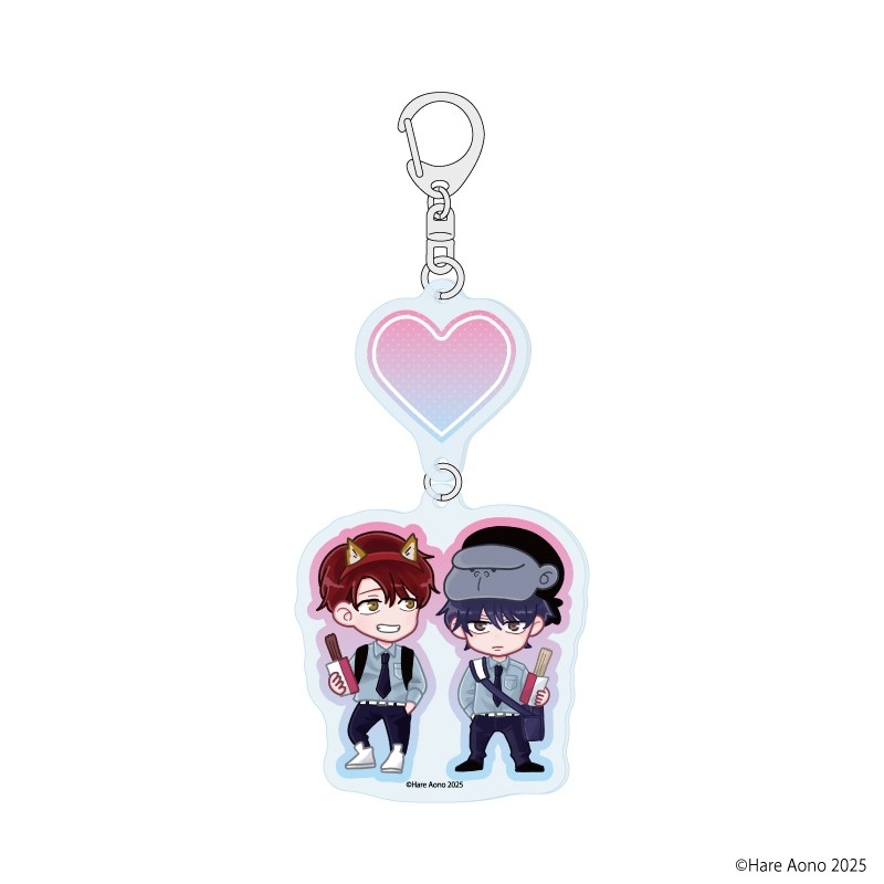 連結アクリルキーホルダー「あらしといぶき」03/嵐士&伊吹C(描き下ろしイラスト) - 公式商品画像 | AniSmile