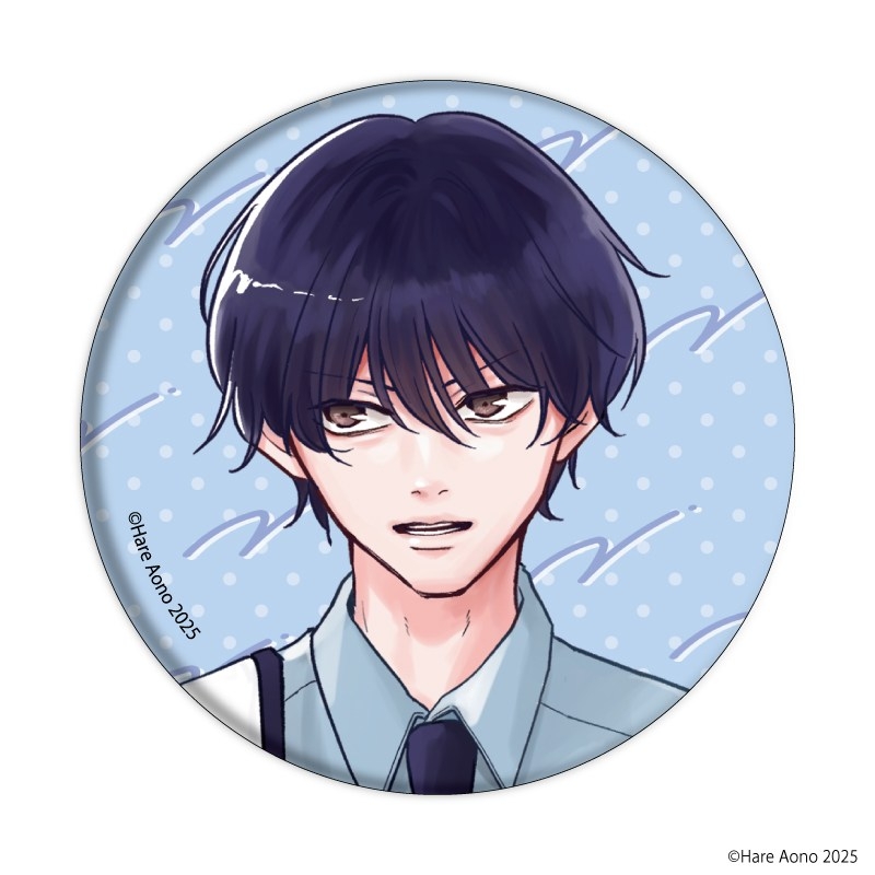 缶バッジ「あらしといぶき」01/ブラインド(全9種)(描き下ろしイラスト) 画像 3 | AniSmile