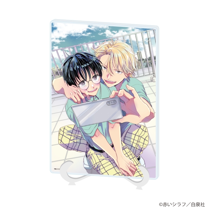 アクリルアートボード(A5サイズ)「花丸漫画100号記念フェア」01/友情バイブレーション - 公式商品画像 | AniSmile