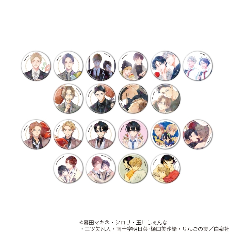 ホログラム缶バッジ(57mm)「花丸漫画100号記念フェア」01/ブラインド(全20種) - 公式商品画像 | AniSmile