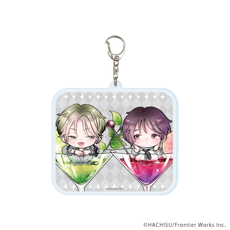 デカアクリルキーホルダー「甘くて熱くて息もできない」02/A(描き下ろしイラスト) - 公式商品画像 | AniSmile