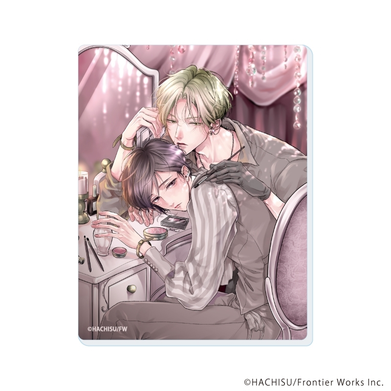 アクリルカード「甘くて熱くて息もできない」01/ブラインド(全5種)(公式&描き下ろしイラスト) 画像 5 | AniSmile