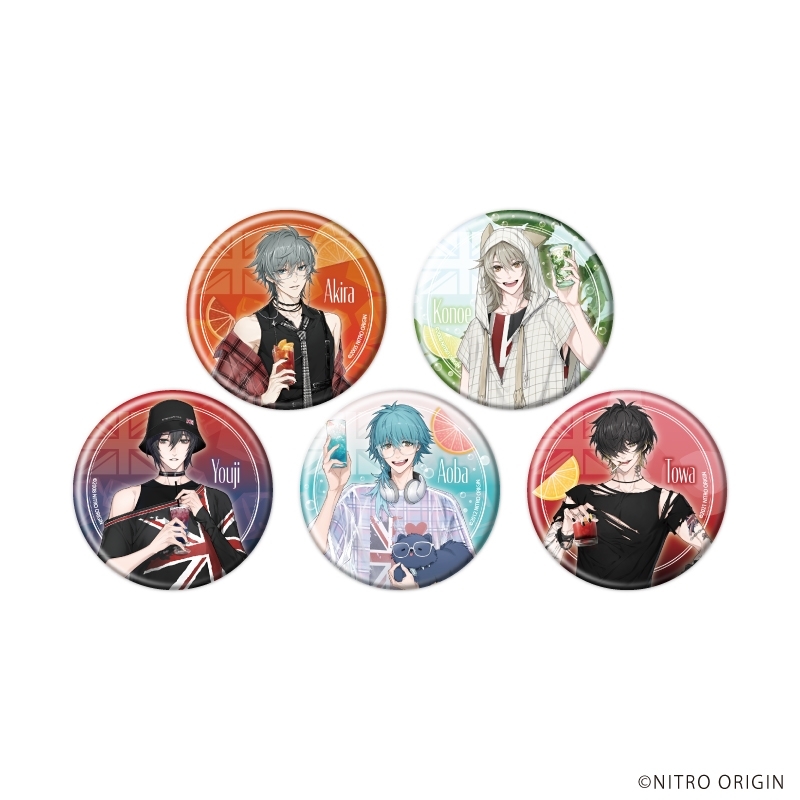 缶バッジ「ニトロキラル」06/ブラインド(全5種)(描き下ろしイラスト) - 公式商品画像 | AniSmile