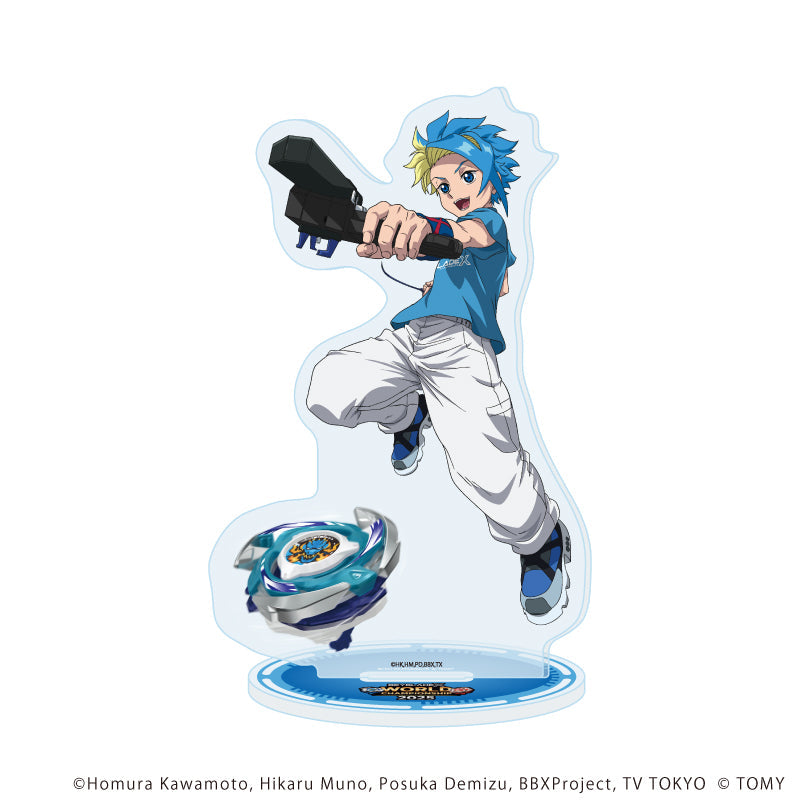 アクリルスタンド「BEYBLADE X」11/黒須エクス(描き下ろしイラスト) - 公式商品画像 | AniSmile