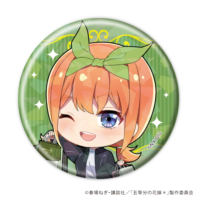 ホログラム缶バッジ(57mm)「五等分の花嫁*」01/ショッピングver. ブラインド(全10種)(ミニキャライラスト) 画像 5 | AniSmile
