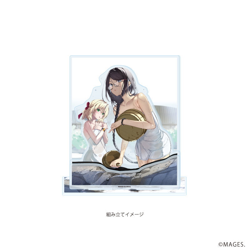 プレミアム アクリルジオラマプレート「メモリーズオフシリーズ」02/嘉神川ノエル&日紫喜瑞羽(描き下ろしイラスト) 画像 2 | AniSmile