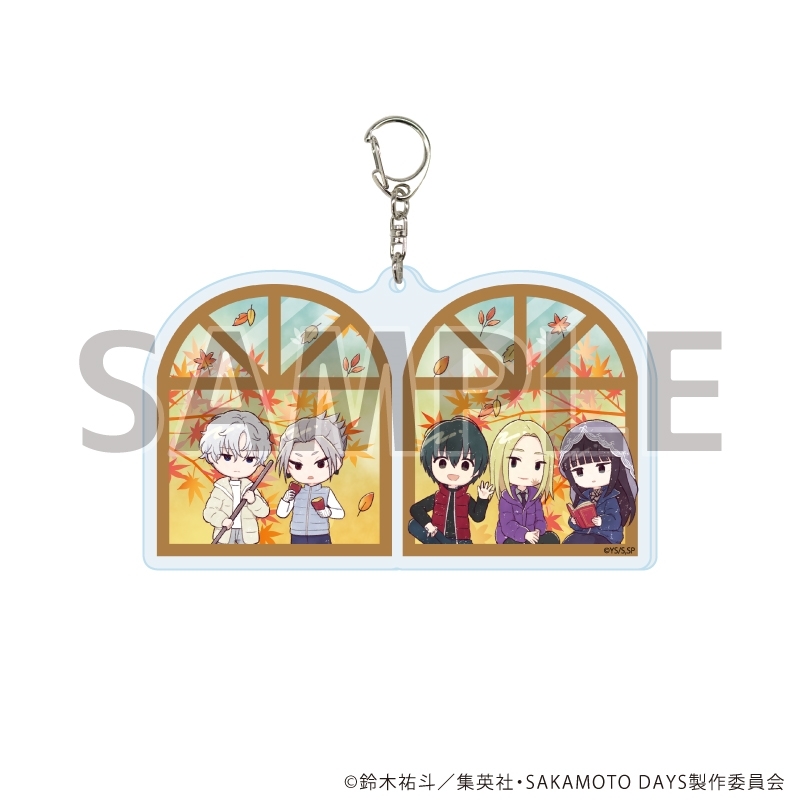 デカアクリルキーホルダー「SAKAMOTO DAYS」19/デザインB 紅葉ver.(グラフアートイラスト) - 公式商品画像 | AniSmile