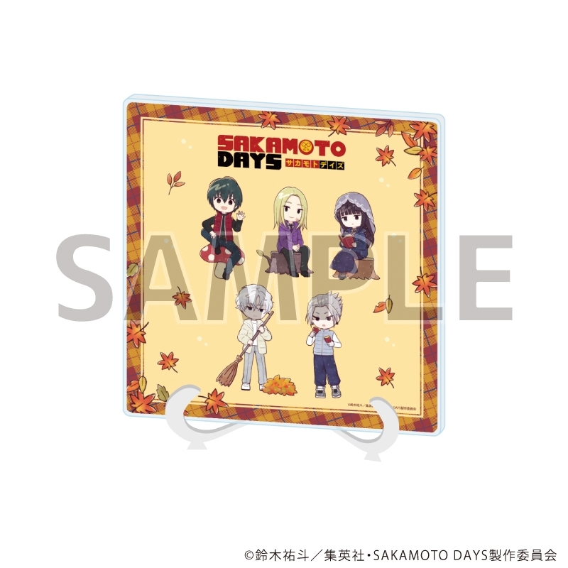 アクリルアートボード「SAKAMOTO DAYS」06/デザインB 紅葉ver.(グラフアートイラスト) - 公式商品画像 | AniSmile