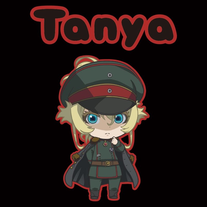 劇場版 幼女戦記 Tシャツ[ターニャ] Lサイズ 画像 4 | AniSmile