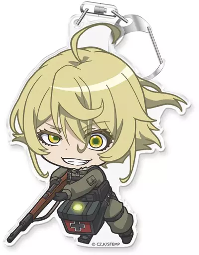 劇場版 幼女戦記 ぷにこれ!キーホルダー にやりターニャ - 公式商品画像 | AniSmile