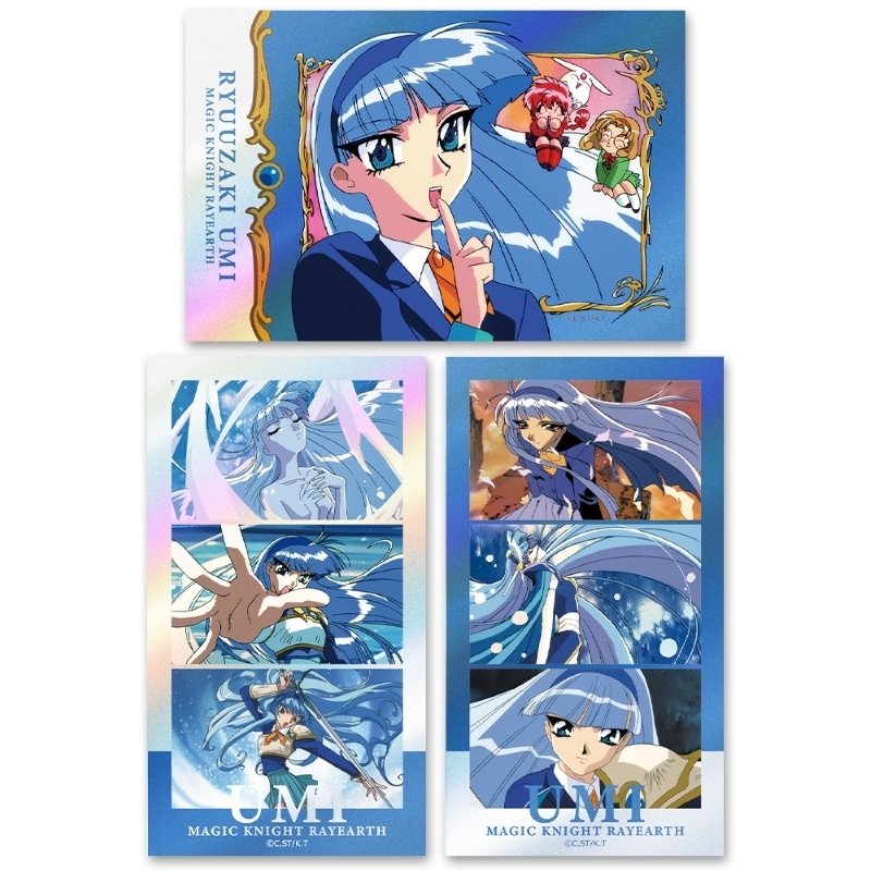 魔法騎士レイアース サムネイルキラステッカーセット 龍咲 海 - 公式商品画像 | AniSmile