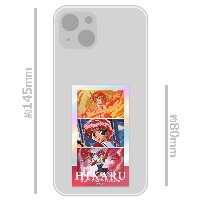 魔法騎士レイアース サムネイルキラステッカーセット 獅堂 光 画像 3 | AniSmile