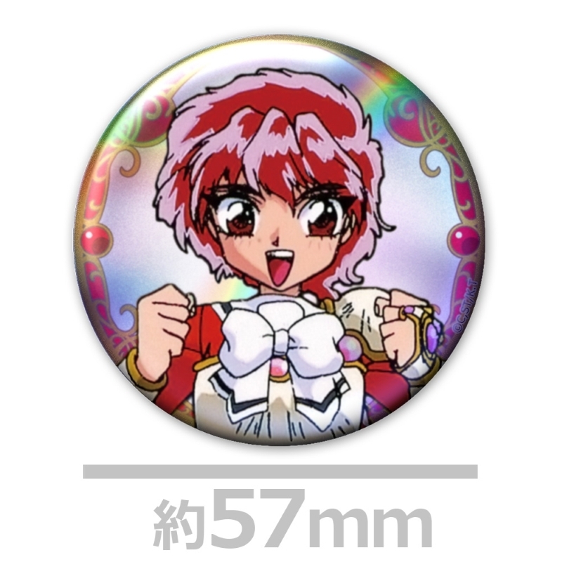 魔法騎士レイアース ホログラム缶バッジ3個セット 光&海&風 vol.2 Image 2 | AniSmile