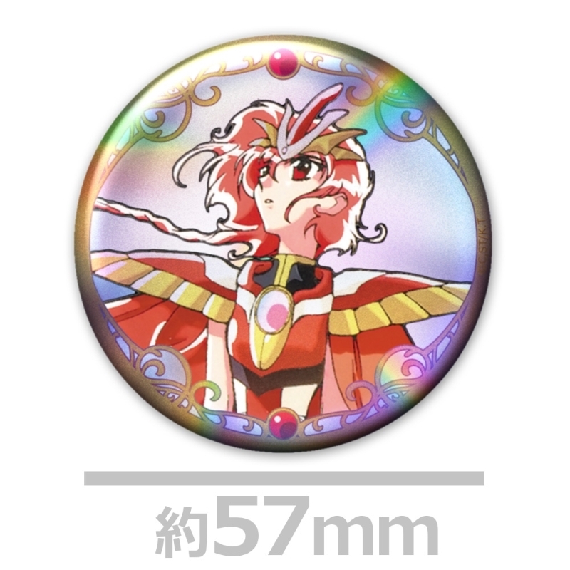 魔法騎士レイアース ホログラム缶バッジ3個セット 光&海&風 vol.1 Image 2 | AniSmile