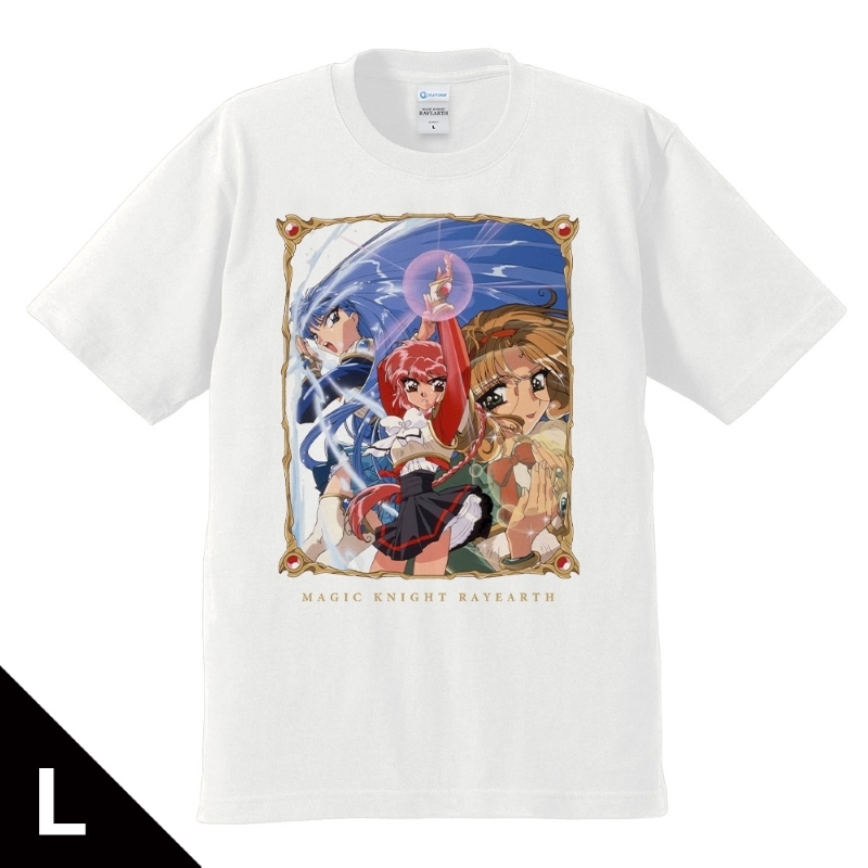 魔法騎士レイアース Tシャツ 光&海&風 Lサイズ - 公式商品画像 | AniSmile