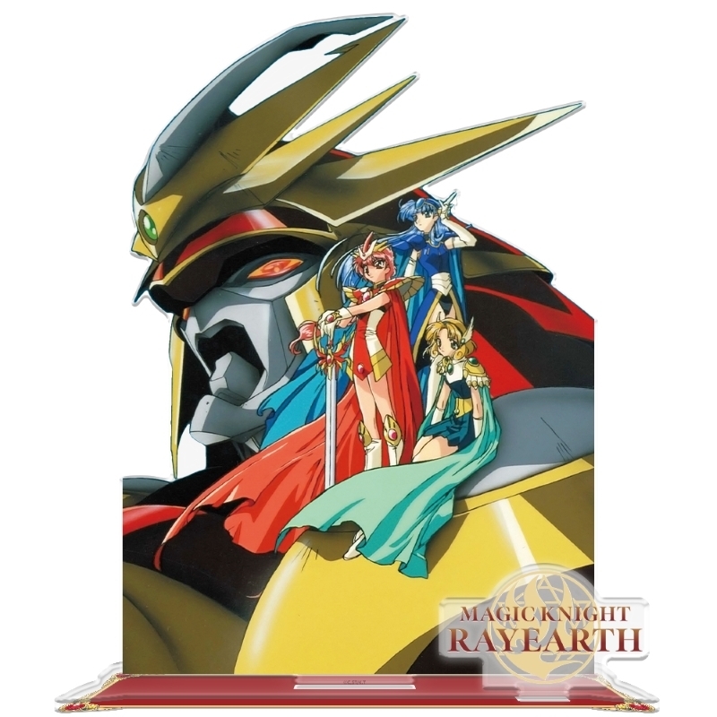 魔法騎士レイアース BIGアクリルキャラスタンド 合体魔神レイアース 光&海&風 - 公式商品画像 | AniSmile