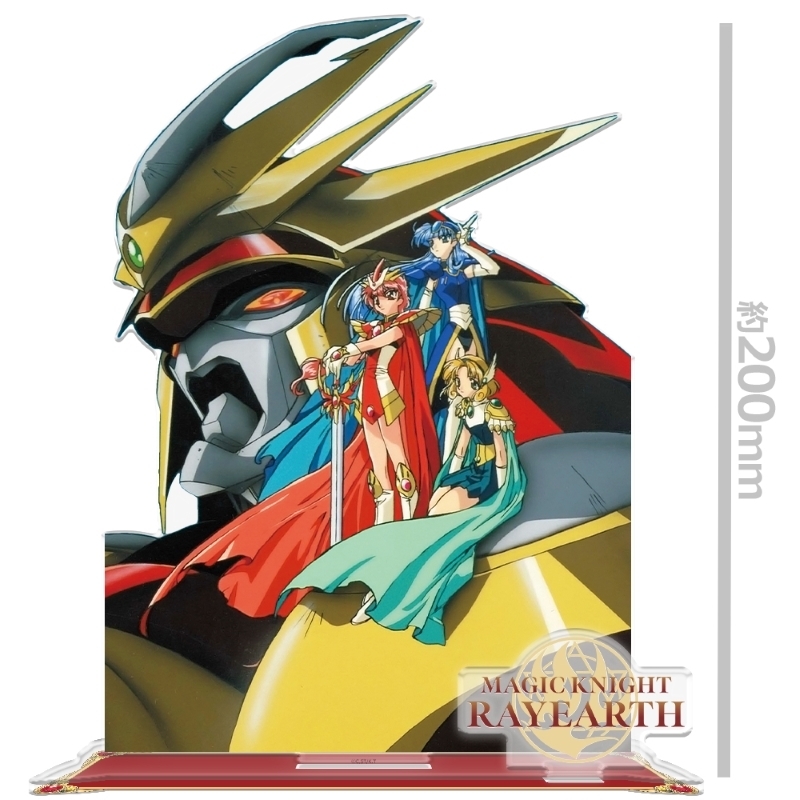 魔法騎士レイアース BIGアクリルキャラスタンド 合体魔神レイアース 光&海&風 画像 2 | AniSmile