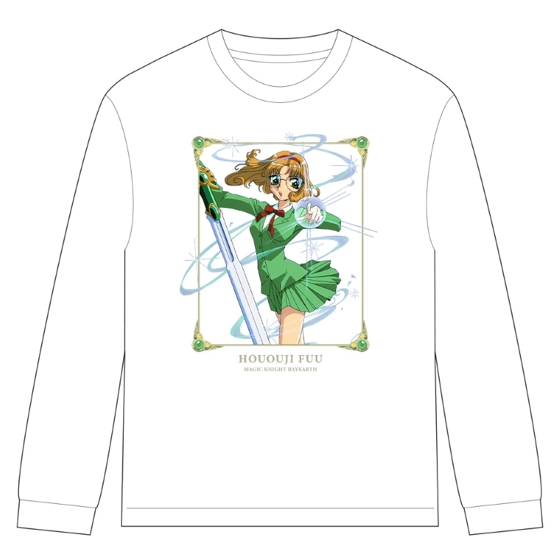 魔法騎士レイアース リブ付ロングスリーブTシャツ 鳳凰寺 風 XLサイズ 画像 4 | AniSmile