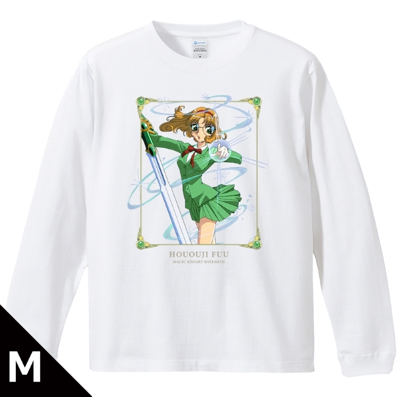 魔法騎士レイアース リブ付ロングスリーブTシャツ 鳳凰寺 風 Mサイズ - 公式商品画像 | AniSmile