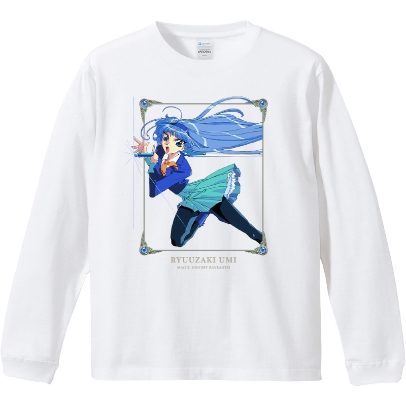 魔法騎士レイアース リブ付ロングスリーブTシャツ 龍咲 海 XLサイズ 画像 2 | AniSmile