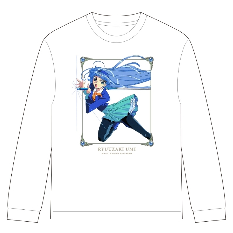 魔法騎士レイアース リブ付ロングスリーブTシャツ 龍咲 海 Lサイズ 画像 4 | AniSmile