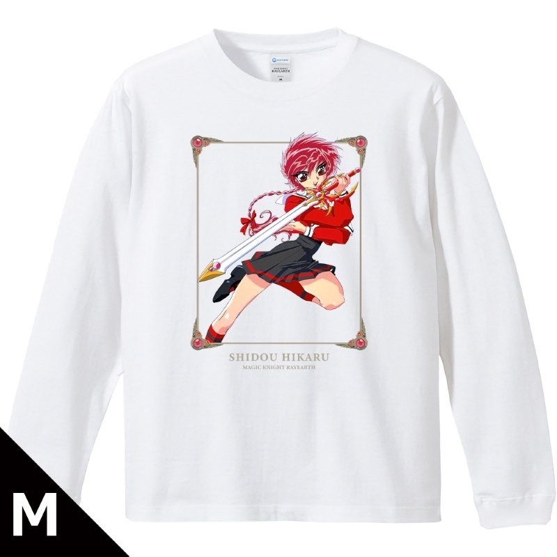 魔法騎士レイアース リブ付ロングスリーブTシャツ 獅堂 光 Mサイズ - 公式商品画像 | AniSmile