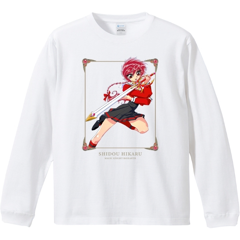 魔法騎士レイアース リブ付ロングスリーブTシャツ 獅堂 光 Mサイズ 画像 2 | AniSmile