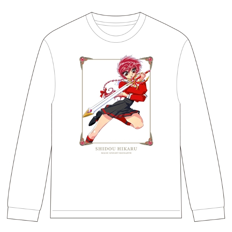 魔法騎士レイアース リブ付ロングスリーブTシャツ 獅堂 光 Mサイズ 画像 4 | AniSmile
