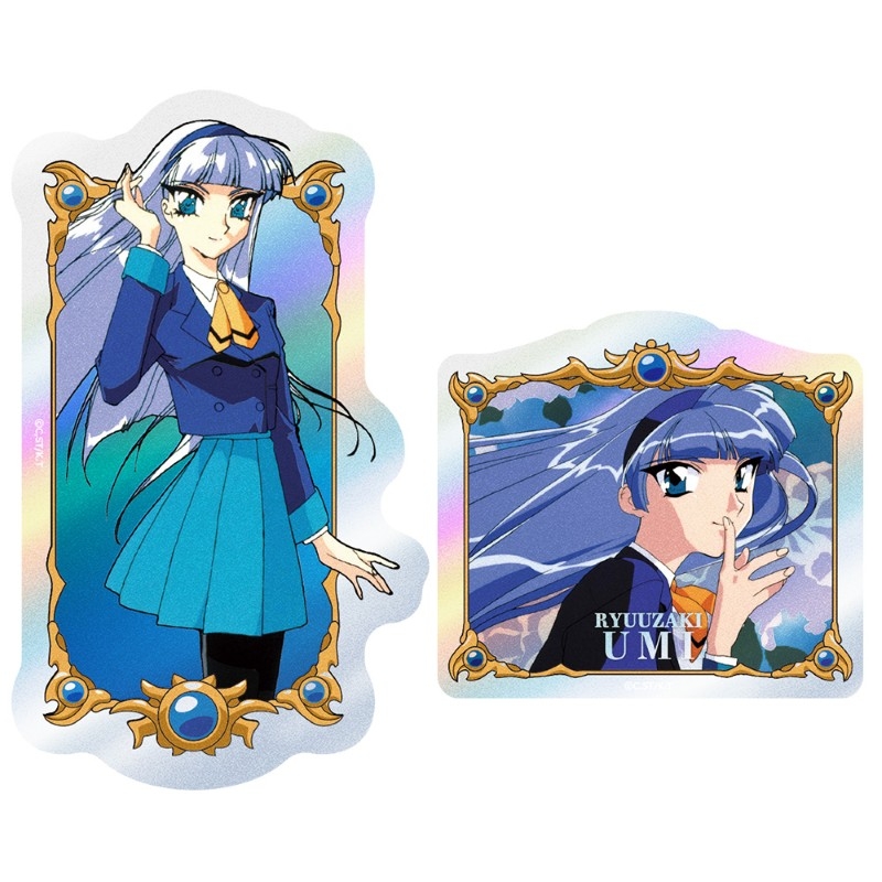 魔法騎士レイアース キャラキラステッカーセット 龍咲 海 Vol.2 - AniSmile