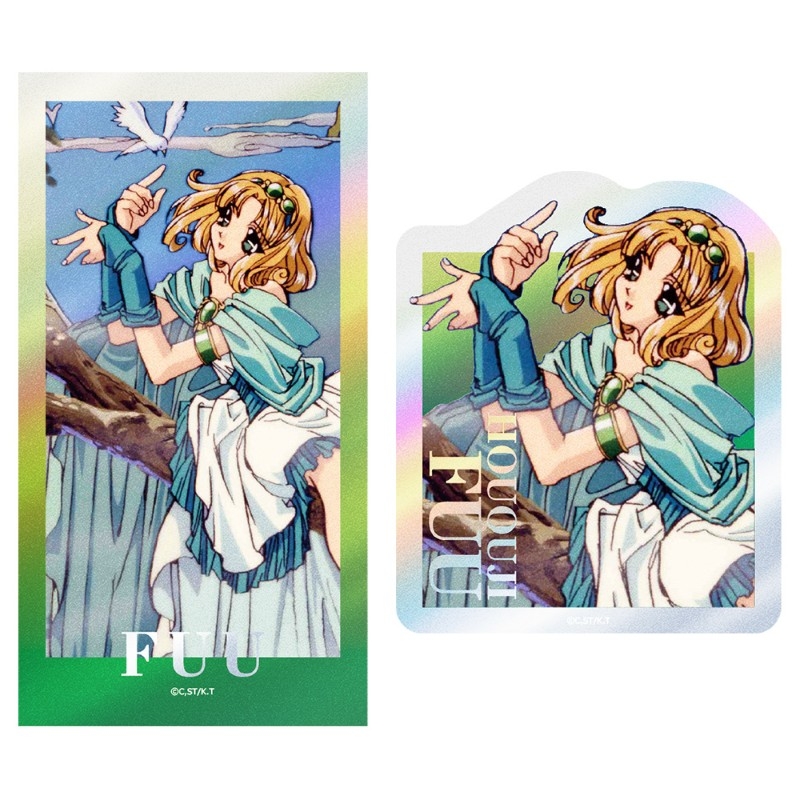 魔法騎士レイアース キャラキラステッカーセット 鳳凰寺 風 Vol.1 - AniSmile